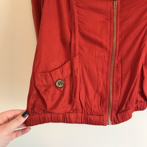 MINE | Burnt Orange Utility Jacket - Picture 3 of 6